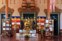 CAMBODIA, Siem Reap, Wat Preah Prom Rath, shrine hall, CAM2200JPL