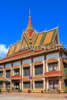 CAMBODIA, Siem Reap, Wat Preah Prom Rath, temple site buildings, CAM2205JPL