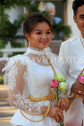 CAMBODIA, Siem Reap, newly wed bride being photographed, CAM2265JPL