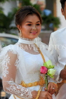 CAMBODIA, Siem Reap, newly wed bride being photographed, CAM2266JPL