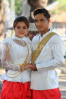CAMBODIA, Siem Reap, newly wed couple being photographed, CAM2259JPL