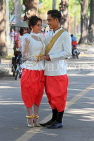 CAMBODIA, Siem Reap, newly wed couple being photographed, CAM2260JPL