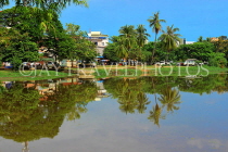 CAMBODIA, Siem Reap, town centre, Siem Reap River, CAM2299JPL
