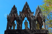 CAMBODIA, Siem Reap Prov, Kulen Mountain, Wat Preah Ang Thom, CAM2422JPL