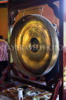 CAMBODIA, Siem Reap Prov, Kulen Mountain, Wat Preah Ang Thom, large gong, CAM2410JPL