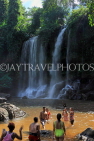 CAMBODIA, Siem Reap Province, Kulen Mountain Waterfall, CAM2381JPL