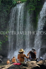 CAMBODIA, Siem Reap Province, Kulen Mountain Waterfall, CAM2398JPL