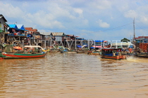 CAMBODIA, Tonle Sap Lake, Kampong Phluk Fishing Village, CAM1308JPL