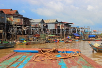 CAMBODIA, Tonle Sap Lake, Kampong Phluk Fishing Village, CAM1315JPL