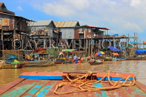 CAMBODIA, Tonle Sap Lake, Kampong Phluk Fishing Village, CAM1316JPL