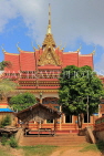 CAMBODIA, Tonle Sap Lake, Kampong Phluk Fishing Village, village temple, CAM1337JPL