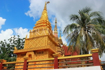 CAMBODIA, Tonle Sap Lake, Kampong Phluk Fishing Village, village temple, CAM1339JPL