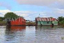 CAMBODIA, Tonle Sap Lake, Mechrey Floating Village, CAM843JPL