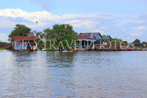 CAMBODIA, Tonle Sap Lake, Mechrey Floating Village, CAM844JPL