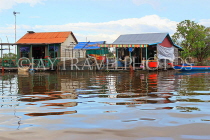 CAMBODIA, Tonle Sap Lake, Mechrey Floating Village, CAM854JPL