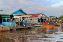 CAMBODIA, Tonle Sap Lake, Mechrey Floating Village, CAM871JPL
