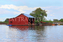 CAMBODIA, Tonle Sap Lake, Mechrey Floating Village, CAM877JPL