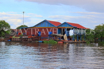 CAMBODIA, Tonle Sap Lake, Mechrey Floating Village, CAM878JPL