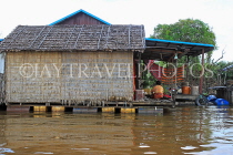 CAMBODIA, Tonle Sap Lake, Mechrey Floating Village, CAM880JPL