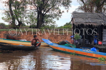 CAMBODIA, Tonle Sap Lake, Mechrey Floating Village, CAM884JPL