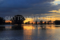 CAMBODIA, Tonle Sap Lake, sunset view, near Mechrey Floating Village, CAM892JPL
