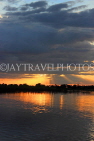 CAMBODIA, Tonle Sap Lake, sunset view, near Mechrey Floating Village, CAM894JPL