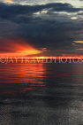 CAMBODIA, Tonle Sap Lake, sunset view, near Mechrey Floating Village, CAM910JPL