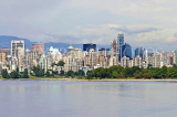 CANADA, British Columbia, VANCOUVER, Kitsilano beach and Downtown Vancouver, CAN883JPL