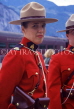 CANADA, British Columbia, VANCOUVER, Royal Canadian Mountain Policewoman, CAN547JPL