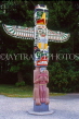 CANADA, British Columbia, VANCOUVER, Stanley Park, Totem Pole, CAN929JPL