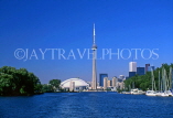 CANADA, Ontario, TORONTO, CN Tower and Skydome, CAN556JPL
