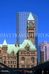 CANADA, Ontario, TORONTO, Nathan Philip Square, Old City Hall and skycraper, CAN562JPL