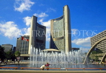 CANADA, Ontario, TORONTO, Nathan Philip Square and New City Hall, CAN679JPL