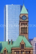 CANADA, Ontario, TORONTO, Old City Hall and skycraper (Eaton Centre building), TOR148JPL