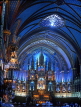 CANADA, Quebec, MONTREAL, Notre-Dame Basilica, interior, MON899JPL
