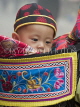 CHINA, Yunnan Province, Yuanyang, Hani hill tribe child, CH1595JPL