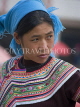 CHINA, Yunnan Province, Yuanyang, Hani woman in traditionl dress, boy, CH1467JPL