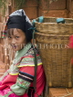 CHINA, Yunnan Province, Yuanyang, hill tribe girl, CH1536JPL