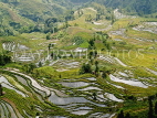 CHINA, Yunnan Province, Yuanyang, rice terraces, CH1551JPL