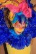 COLOMBIA, cultural dancer in colourful costume, COL33JPL