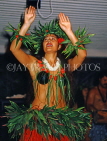 COOK ISLANDS, Rarotonga, cultural dancer, CI111JPL