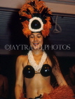 COOK ISLANDS, Rarotonga, cultural dancer, CI114JPL