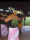 COOK ISLANDS, Rarotonga, cultural dancer, CI131JPL