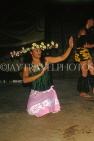 COOK ISLANDS, Rarotonga, cultural dancer, CI163JPL
