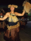 COOK ISLANDS, Rarotonga, cultural dancer, CI738JPL