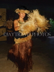 COOK ISLANDS, Rarotonga, cultural dancer, CI739JPL