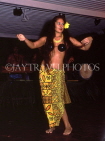 COOK ISLANDS, Rarotonga, cultural dancer, CI746JPL