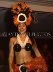 COOK ISLANDS, Rarotonga, cultural dancer, CI748JPL