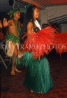 COOK ISLANDS, Rarotonga, cultural dancer, CI977JPL