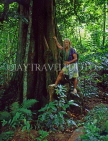 COOK ISLANDS, Rarotonga, nature walk guide, CI696JPL